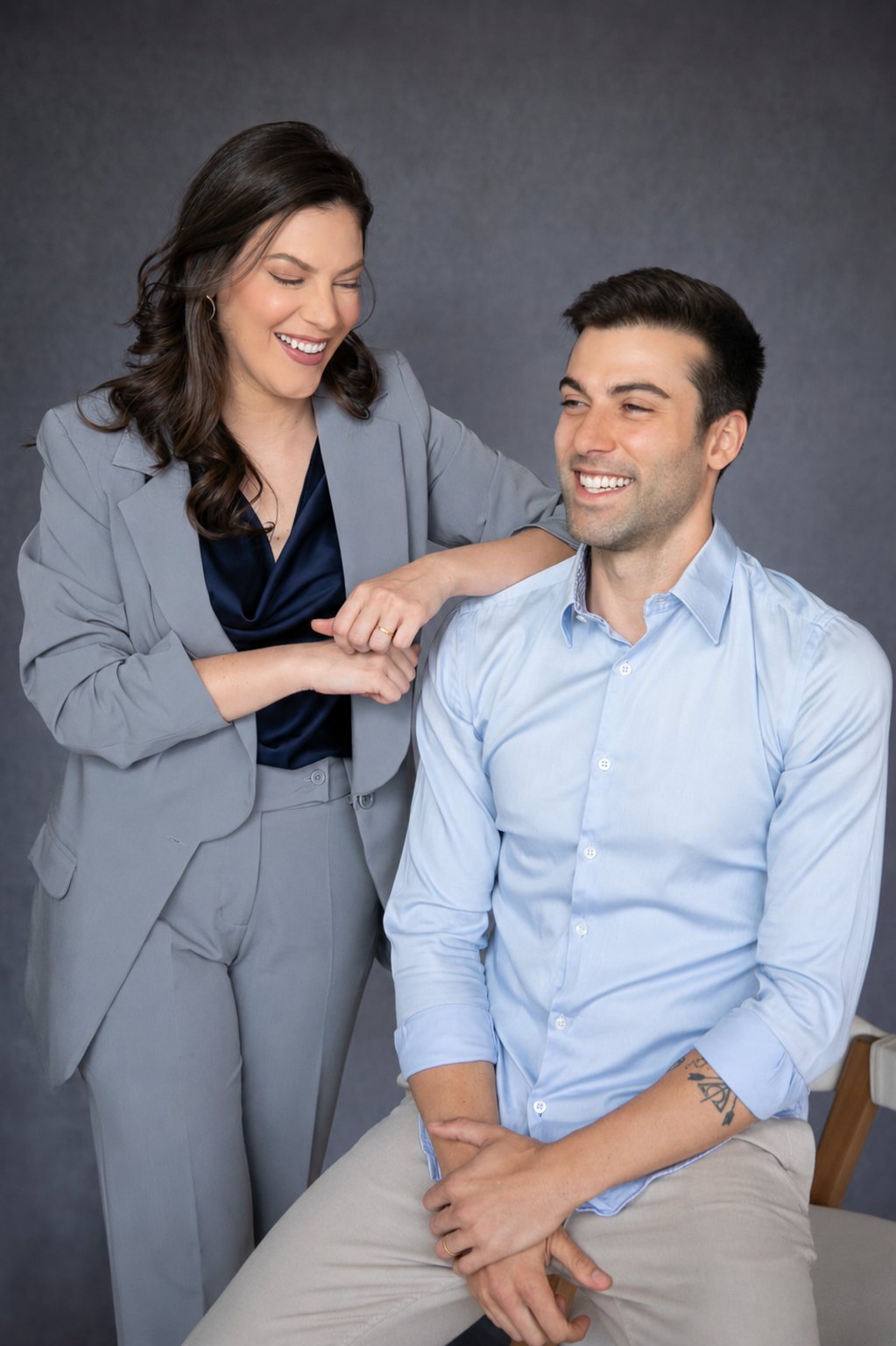 Dra. Lisandra Lisbôa e Gabriel Lisbôa
